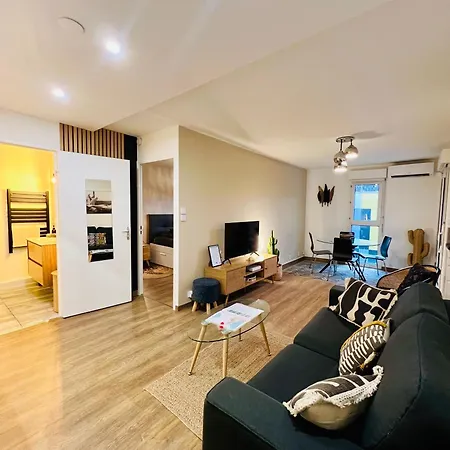 T2 Beaux Arts Parking Prive Gratuit Apartmán Montpellier