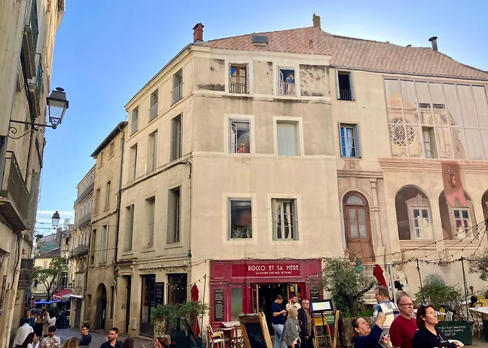 T2 Beaux Arts Parking Prive Gratuit Apartman Montpellier