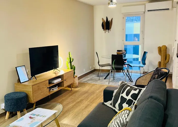 Apartman T2 Beaux Arts Parking Prive Gratuit Montpellier